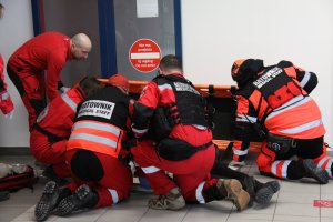 Ćwiczenia „Cerber” na terenie terminalu Stena Line // fot. Port Gdynia, mat. prasowe