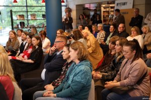 Uczestnicy uroczystości w Muzeum Miast Gdyni