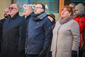 Miejskie uroczystości pod pomnikiem Ofiar Terroru Komunistycznego przy ul. Pułaskiego, fot. st. chor. szt. mar. Piotr Leoniak