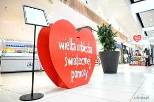 Skarbonka WOŚP w Centrum Riviera 