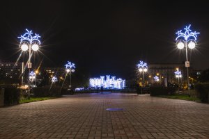 Gdynia rozbłysła na Święta tysiącami światełek // fot.Karol Stańczak