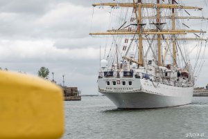 Powrót Daru Młodzieży do portu w Gdyni, fot. Kamil Złoch
