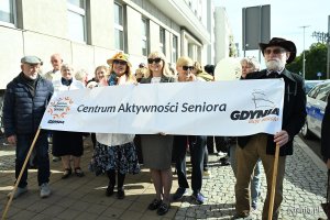 Przedstawiciele Centrum Aktywności Seniora w Gdyni 