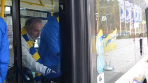 Otwarcie przystanku-bramki, fot. M. Urbaniak, gdyniasport.pl