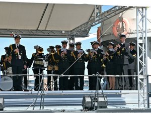 Koncert Orkiestry Reprezentacyjnej Marynarki Wojennej na pokładzie okrętu-muzeum ORP „Błyskawica” 