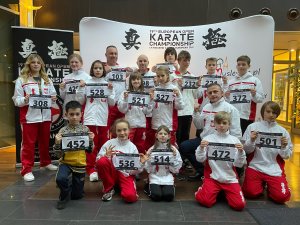 Gdynianie przywieźli worek medali // fot. Pomorski Klub Karate Kyokushin 