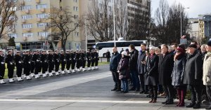 Uroczystości pod pomnikiem Polski Morskiej, fot. Magdalena Śliżewska