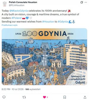 Urodzinowa fala w sieci. Kto złożył życzenia Gdyni?