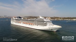 MSC Poesia / fot. Tadeusz Urbaniak Port Gdynia