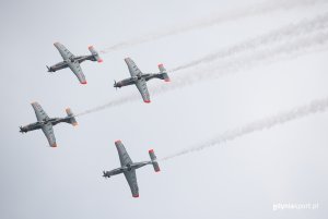 Drugi dzień LOTOS Gdynia Aerobaltic 2019 na gdyńskim lotnisku, fot. gdyniasport.pl