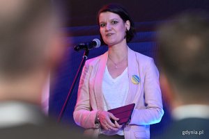 Katarzyna Gruszecka-Spychała - wiceprezydent Gdyni ds. gospodarki podczas gali IT Manager of Tomorrow Awards // fot. Michał Puszczewicz