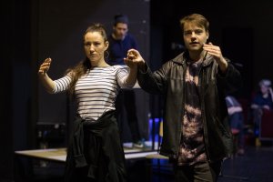 Przygotowania do premiery "Tlenu" w Teatrze Muzycznym // fot. Piotr Manasterski