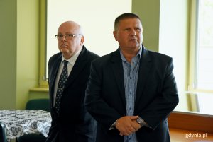 Pożegnanie odchodzących na emeryturę Leszka Stodolskiego i Zbigniewa Mruli, fot. Kamil Złoch