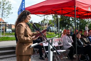 Posłanka Dorota Arciszewska-Mielewczyk na uroczystości w Gdyni