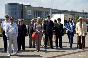 Uroczyste odsłonięcie tablicy poświęconej wiceadmirałowi Porębskiemu, fot. Kamil Złoch