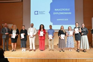 Nauczycielki i nauczyciele dyplomowani (fot. Magdalena Starnawska)