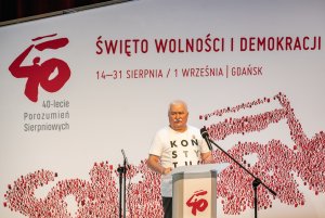 Lech Wałęsa otworzył Forum Obywatelskie w Europejskim Centrum Solidarności // fot. Anna Rezulak