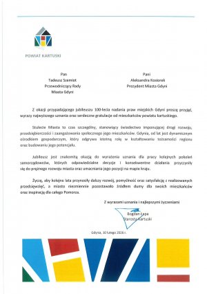  Kto złożył życzenia Gdyni?