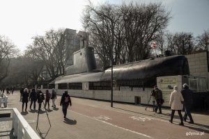 Sok&oacute;ł na ekspozycji plenerowej Muzeum Marynarki Wojennej (fot. Kamil Złoch)