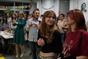 Urodzinowe spotkanie w Wymiennikowni (fot. Karolina Ford-Kłopotowska, Laboratorium Innowacji Społecznych)