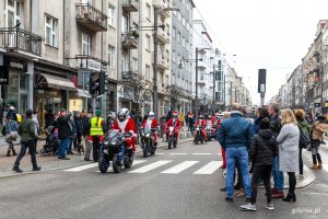 Mikołaje na Motocyklach w Gdyni, fot. Piotr Żagiell