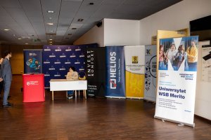 Recepcja finału Konkursu Wiedzy o Gdyni  / fot. Uniwersytet WSB Merito Gdynia