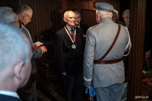 Urodziny Jerzego Grzywacza na pokładzie ORP "Błyskawica", fot. Dawid Linkowski