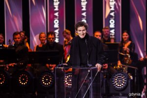 Idan Weiss. Gala wręczenia nagród 50. Festiwalu Polskich Filmów Fabularnych w Gdyni w Teatrze Muzycznym (fot. Karol Stańczak)