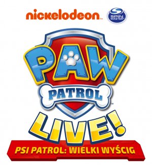 Plakat: Psi Patrol Live „Wielki Wyścig”
