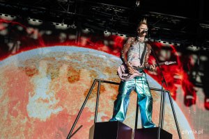 Machine Gun Kelly podczas koncertu na Open'er Festivalu 2023 // fot. Karol Stańczak