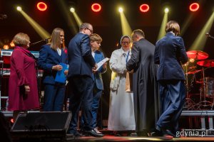 Gala finałowa X edycji Przeglądu Teatrów Amatorskich „Kurtyna” w gdyńskim Małym Kacku (fot. Paweł Budziński)