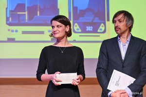 Wieczorna gala wręczenia nagród liderom lokalnej e-mobilności w polskich miastach - wiceprezydent Gdyni ds. gospodarki, Katarzyna Gruszecka-Spychała, fot. Jacek Klejment