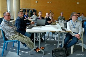 Uczestnicy projektu BATS podczas spotkania w PPNT Gdynia 