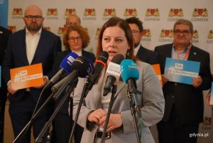 Aleksandra Kosiorek, prezydent Gdyni (fot. Magdalena Starnawska)