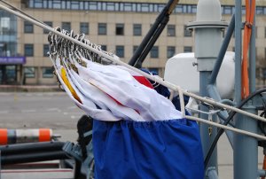 ORP Kormoran dzień przed podniesieniem bandery / fot. Dorota Nelke