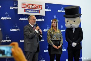 Konferencja inaugurująca projekt „Monopoly edycja Gdynia” w Centrum Nauki Experyment, fot. Kamil Złoch