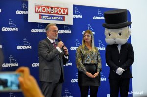 Konferencja inaugurująca projekt „Monopoly edycja Gdynia” w Centrum Nauki Experyment, fot. Kamil Złoch