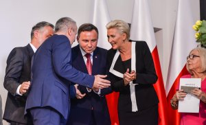 Uroczystości w III LO w Gdyni i wizyta pary prezydenckiej, fot. Przemysław Świderski