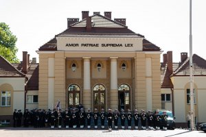 Polsko-szwedzkie rządowe konsultacje w Gdyni. Delegacje na terenie obiekt&oacute;w Akademii Marynarki Wojennej w Gdyni (fot. Kamil Złoch)