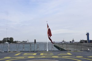 Najnowocześniejsza duńska fregata odwiedziła Gdynię // fot. Marta Jaszczerska