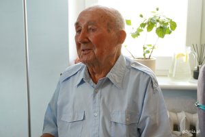 Gdynianin Józef Grabarczyk, który dołączył do grona stulatków 