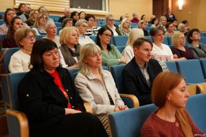 Uczestnicy spotkanie z kadrą zarządzającą gdyńską oświatą