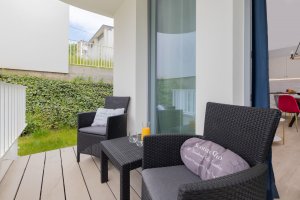 Mieszkanie Powstania Wielkopolskiego, widok na balkon