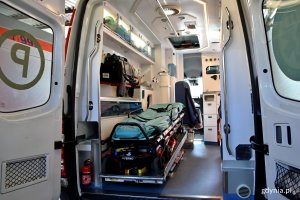 Dwa nowe ambulanse w gdyńskim pogotowiu // fot. Magdalena Czernek