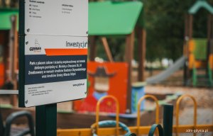 Tablica informacyjna (fot. Marcin Mielewski, Zarząd Dr&oacute;g Miejskich)