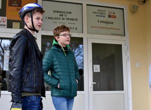 Kampania „Rowerowy Maj” rozpoczyna się w Gdyni od lekcji bezpiecznej jazdy po miejskiej przestrzeni, fot. Kamil Złoch