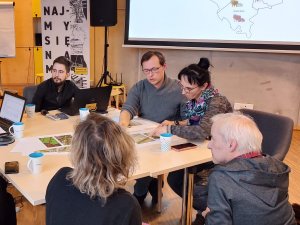 Warsztaty projektów miejskich BO2022 odbywają się w UrbanLab Gdynia //fot. Aleksandra Dylejko, Laboratorium Innowacji Społecznych