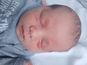 Syn, 54cm, 3200g, 01.07.21//fot. Szpitale Pomorskie Sp. z o.o.