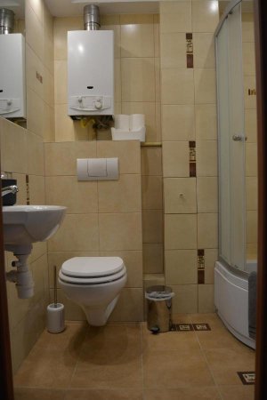 Apartament Joanna, widok na łazienkę