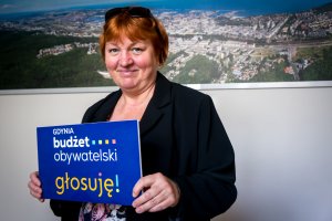 Danuta Styk-radna Gdyni, fot. Aleksander Trafas